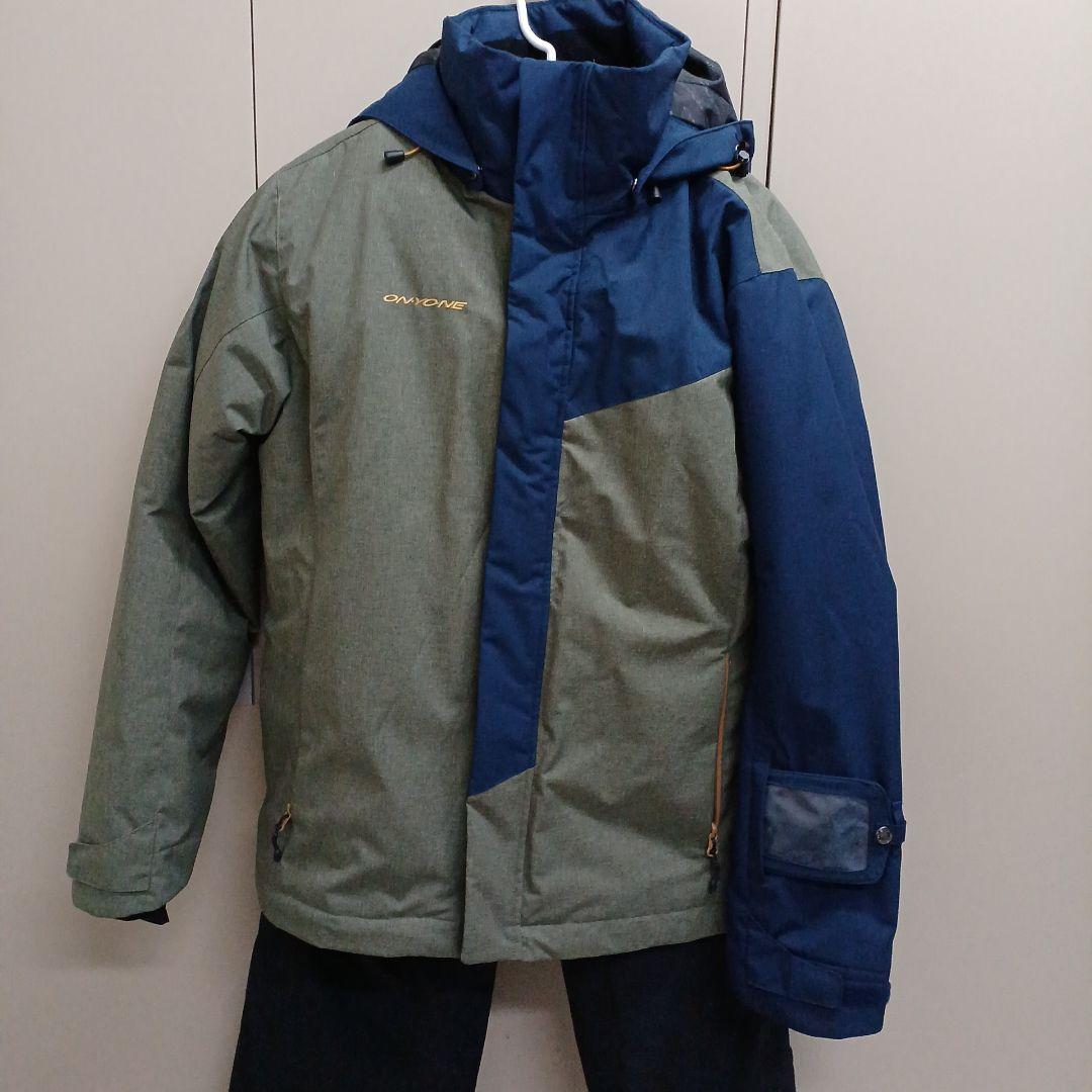ONYONE ウィンタースポーツジャケット グリーン/ネイビー