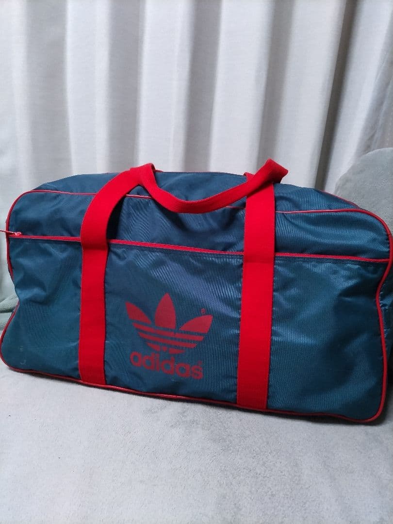 アディダス　スクバ　兼松江商　ネイビー×レッド ビンテージ