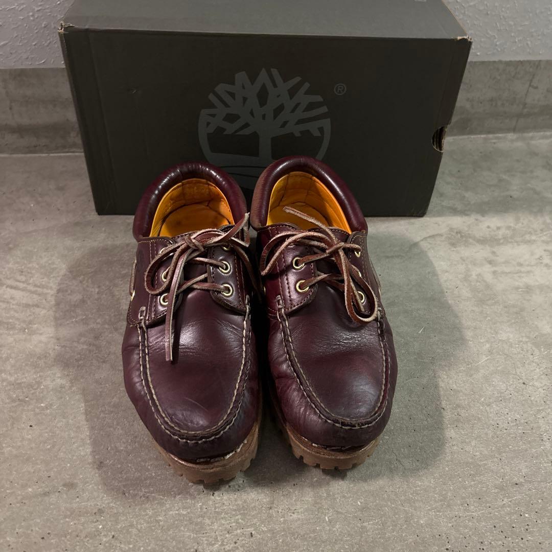 。*様 Timberland 3eye バーガンディ