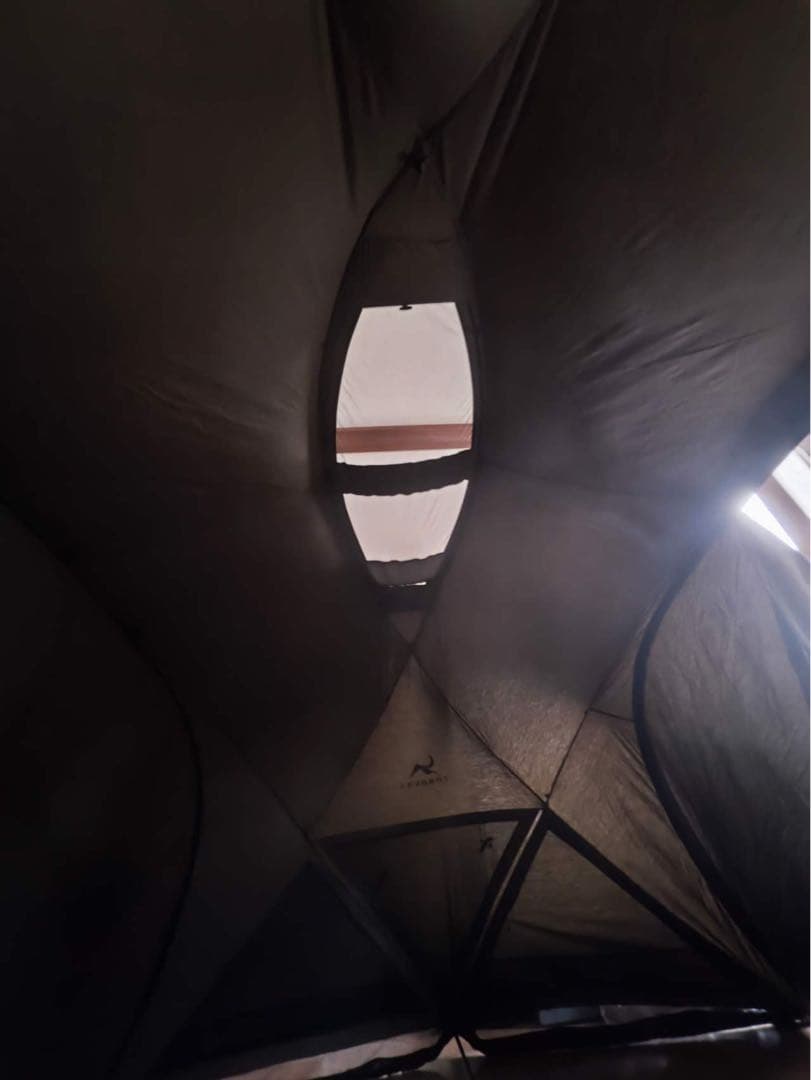 シェルターテント TC 自立式 2～3人用 アルミポール 煙突穴付き4シーズン