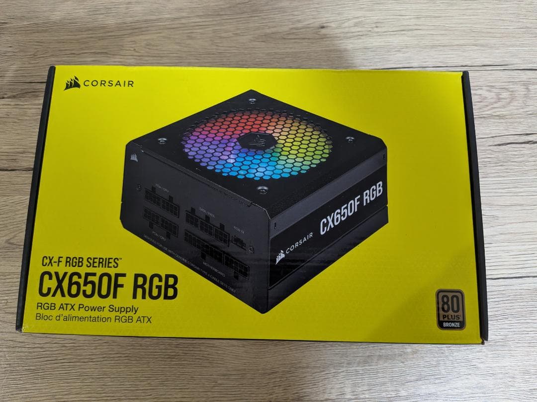 CORSAIR CX650F RGB — 650w PSU 中古