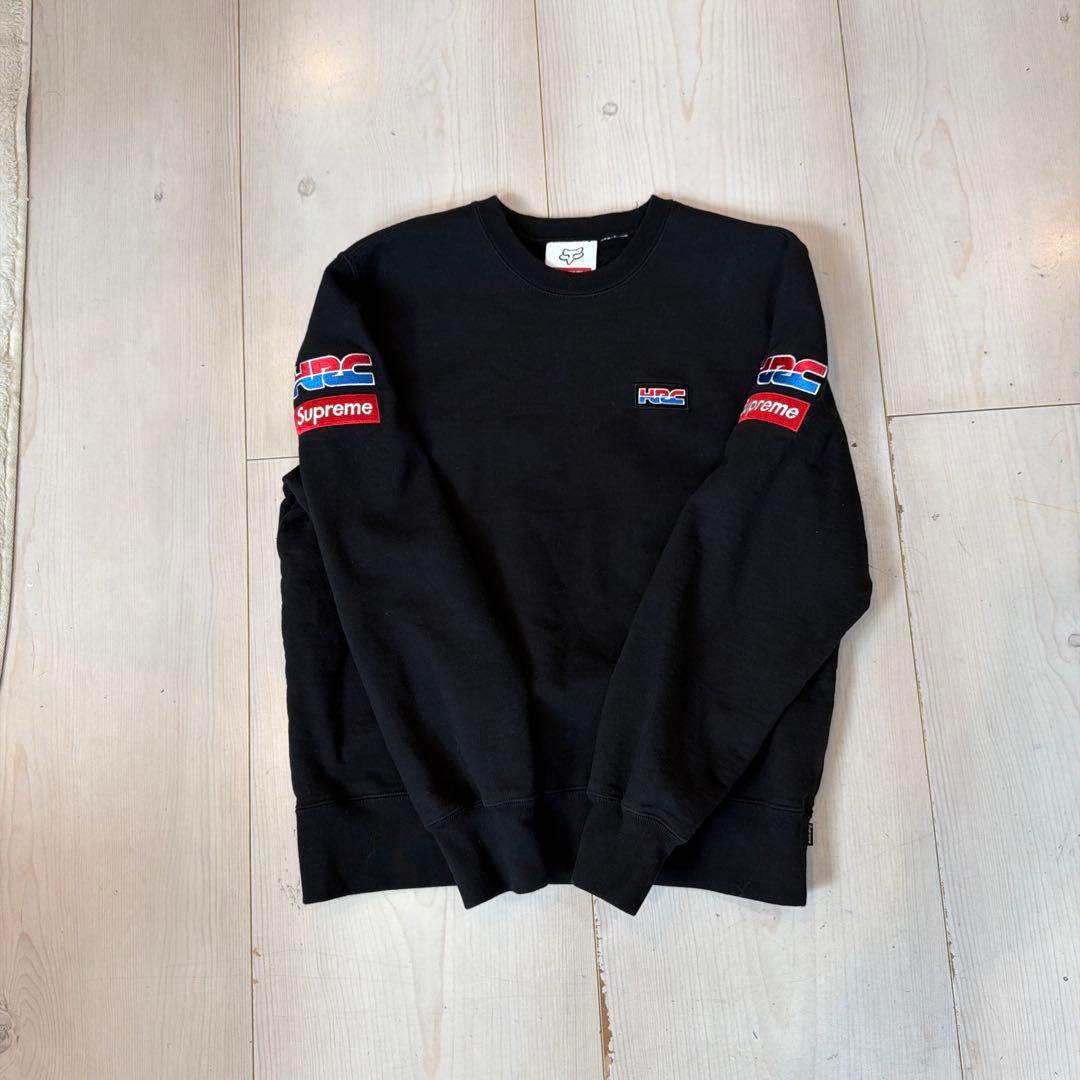Supreme Honda Fox Racing Crewneck Sサイズ