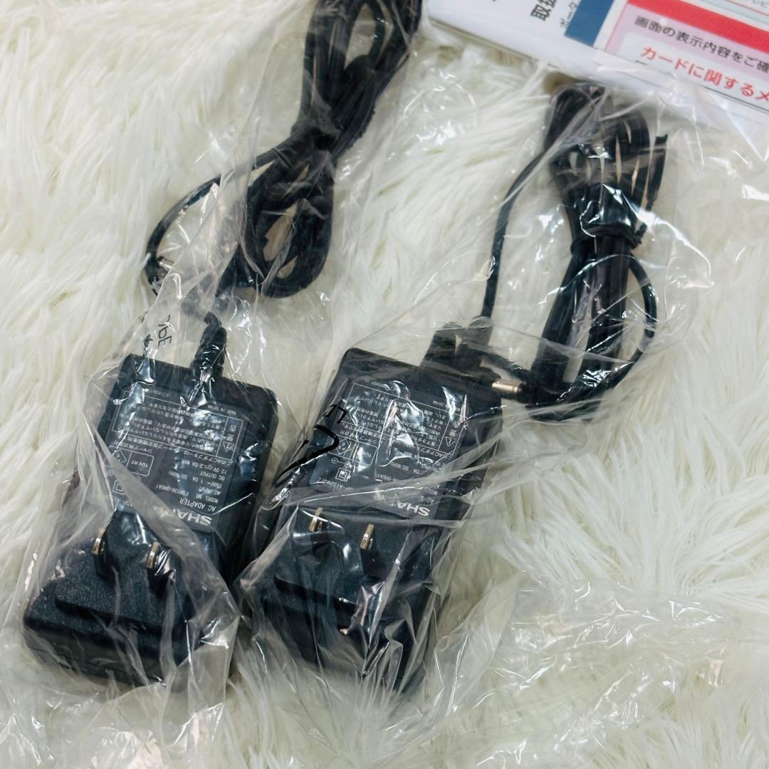 【美品】SHARP 2T-C12AP-W ポータブル液晶テレビ　2020年製