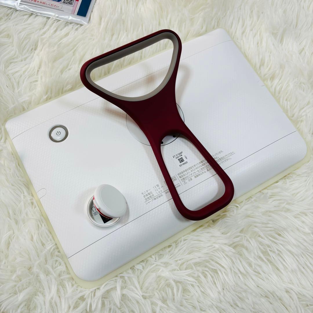 【美品】SHARP 2T-C12AP-W ポータブル液晶テレビ　2020年製