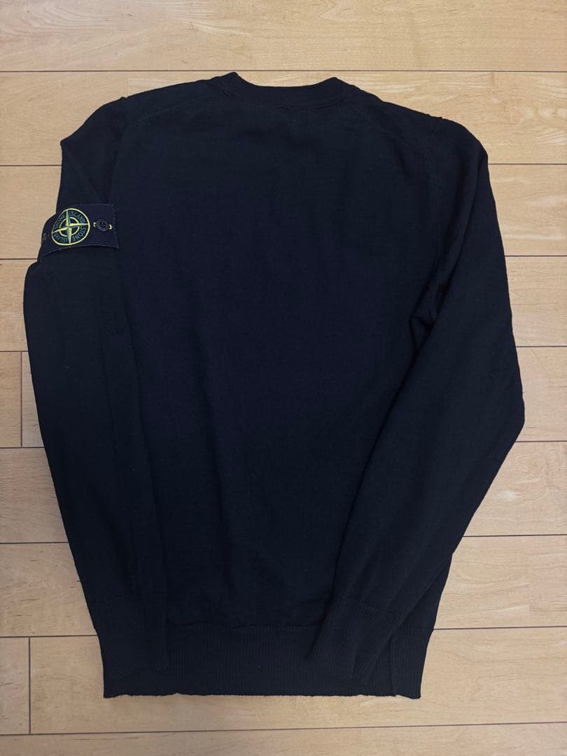 Stone  ストーンアイランド 薄手ニット ブラック S