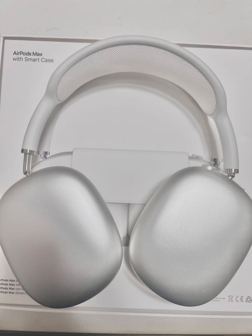 AirPods Maxシルバー 本体AppleCare+ 2026年5月まで有効