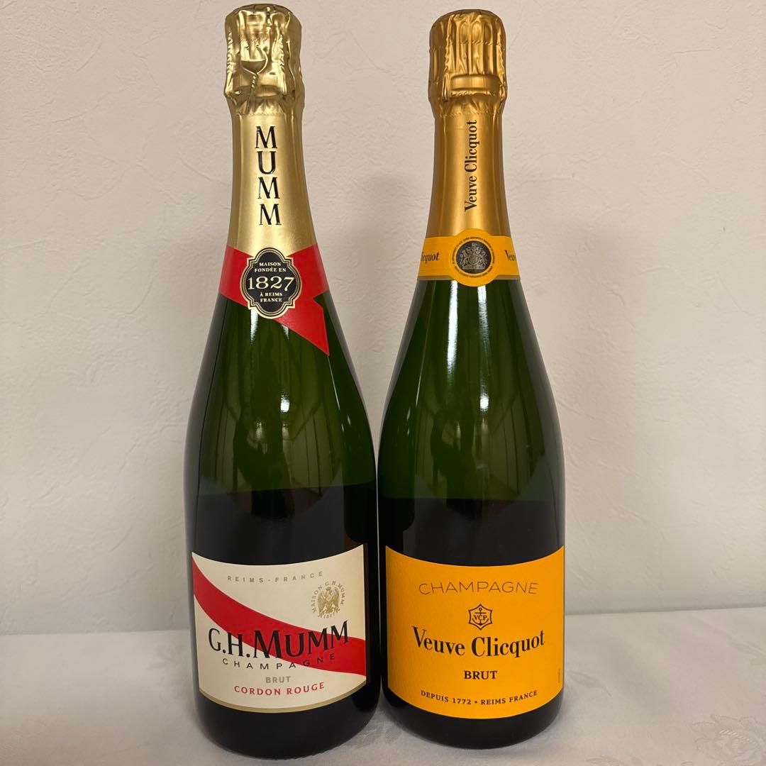 G.H. Mumm & Veuve Clicquot シャンパンセット