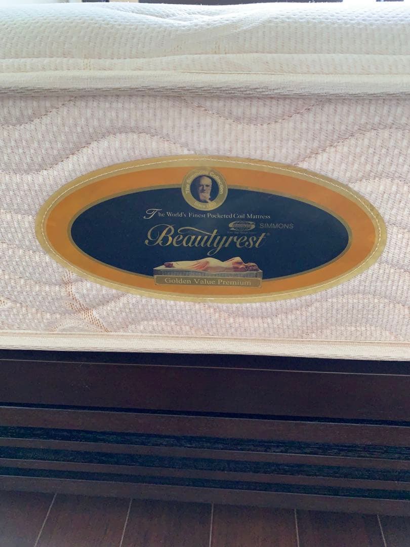 【タルンちゃん専用】 a.flat アジアン家具 ダブルベッド（木製／ブラウン）