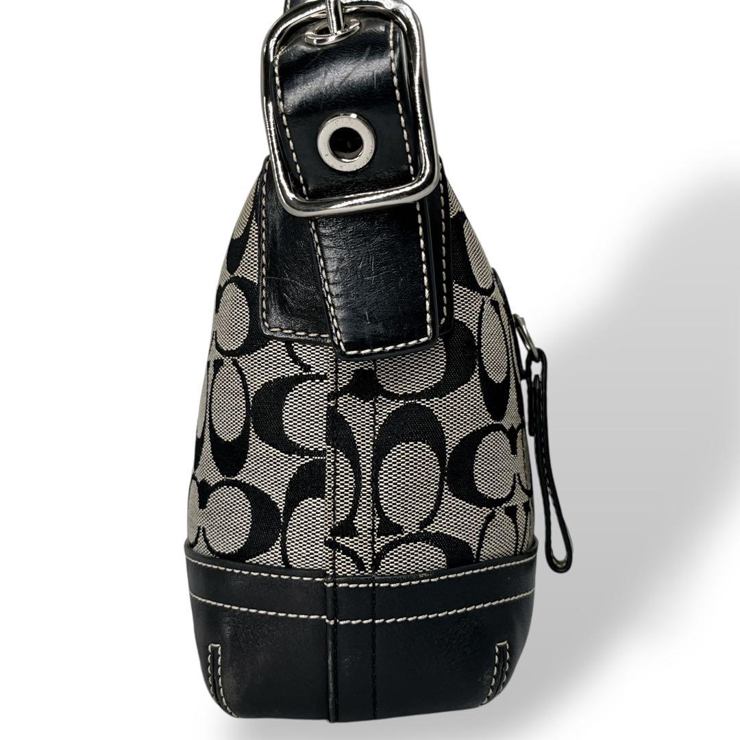 バッグ Y2K COACH Signature Tassel Shoulder Bag