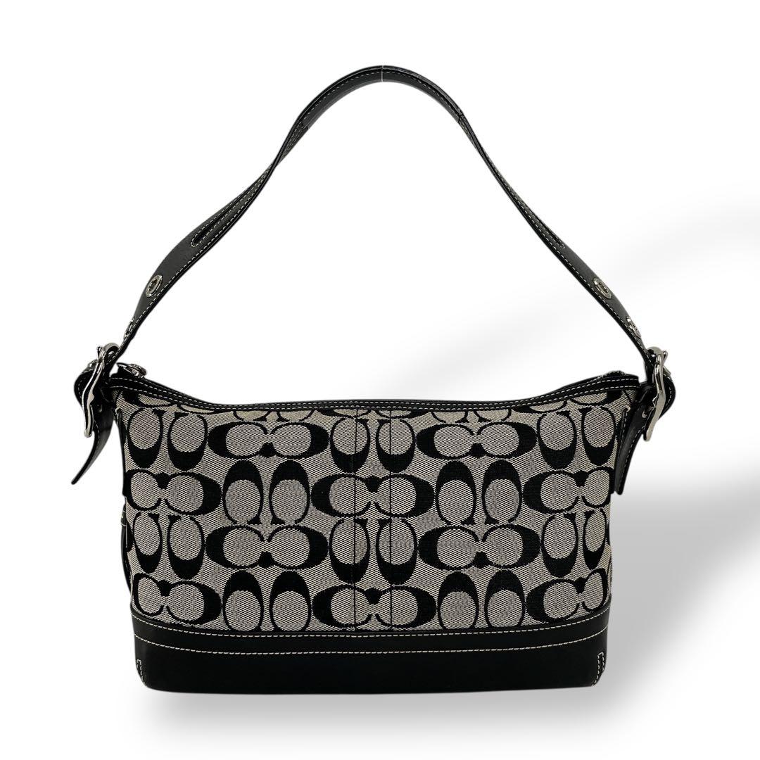 バッグ Y2K COACH Signature Tassel Shoulder Bag