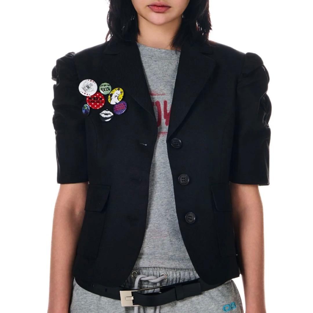 【最終値下げ】BEEDEN(ビーデン) ギャザースリーブコンパクトジャケット