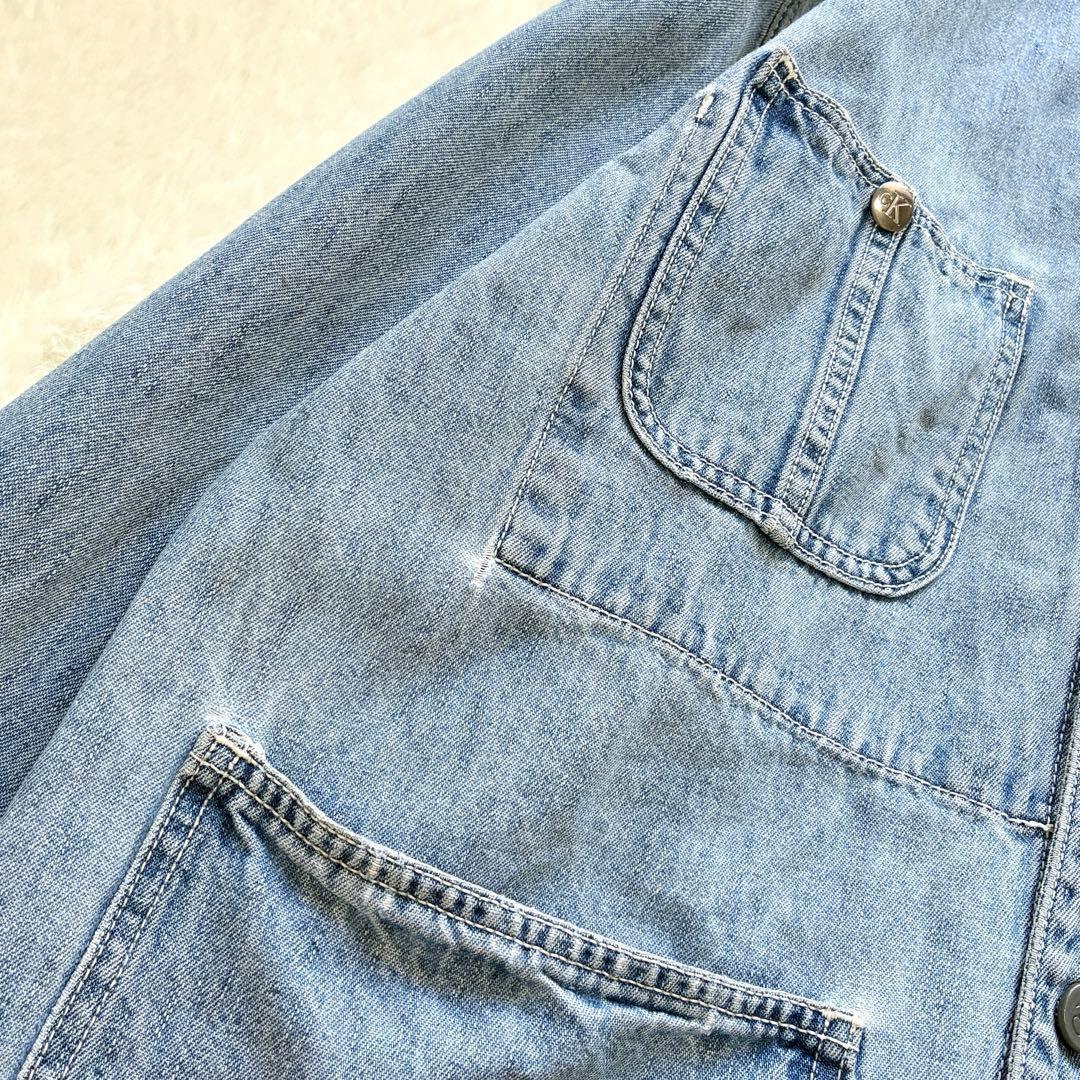 カルバンクライン デニムジャケット カバーオール