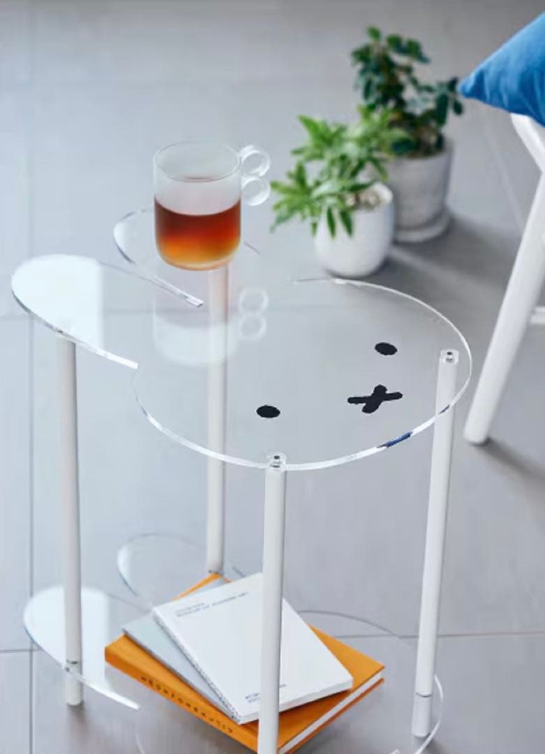 スタディオクリップ　ミッフィー アクリルサイドテーブル