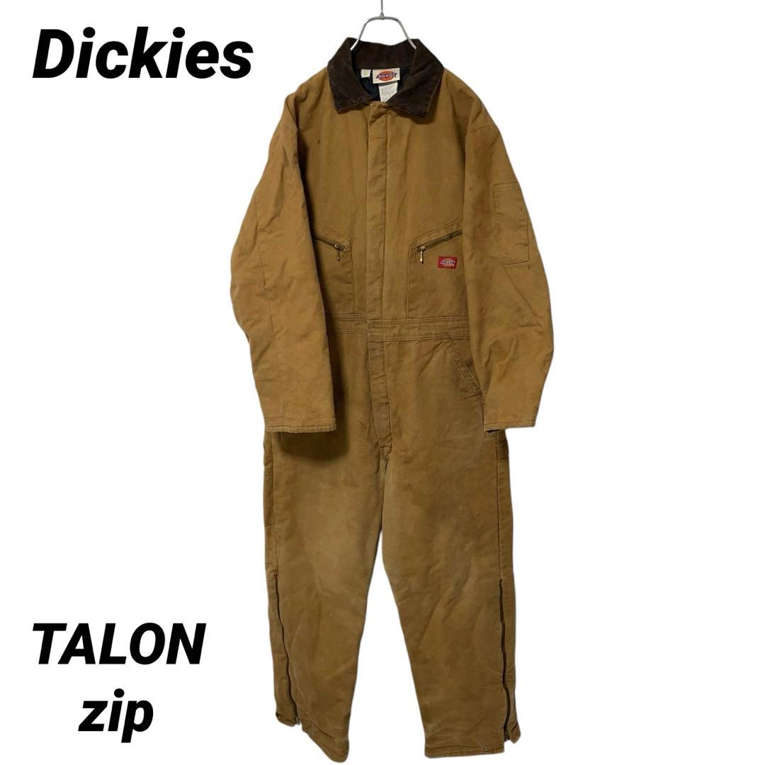 B-687 ディッキーズ アメリカ古着 つなぎ オールインワン タロン 防寒
