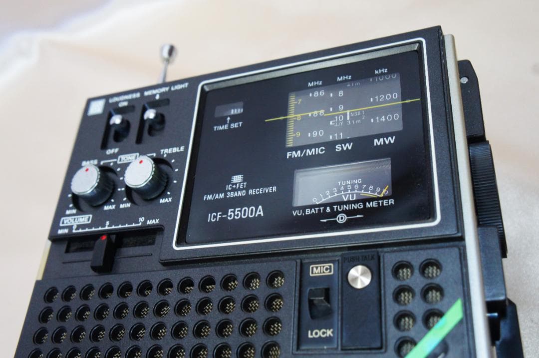 ☆綺麗☆受信OK☆スカイセンサー☆ICF-5500A☆ソニー☆SONY☆ラジオ☆