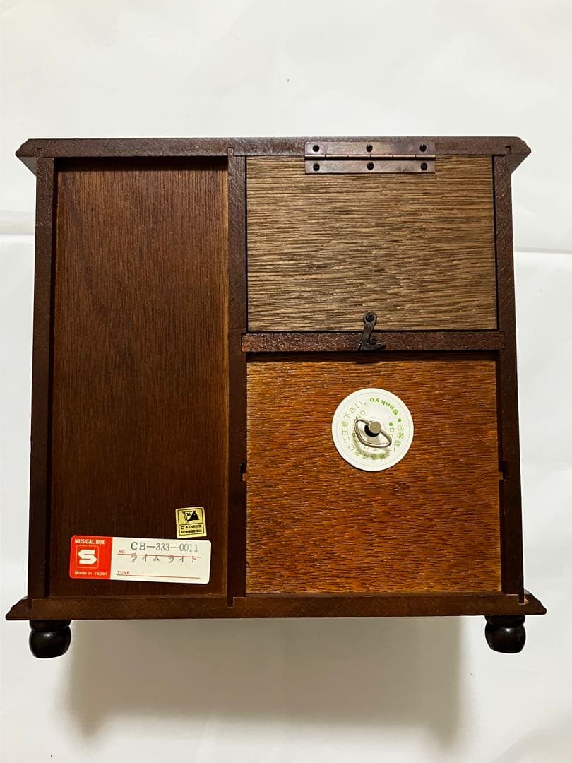 リトルグレイラビット♡オルゴールジュエリーケース♡ライムライト♡テリーのテーマ