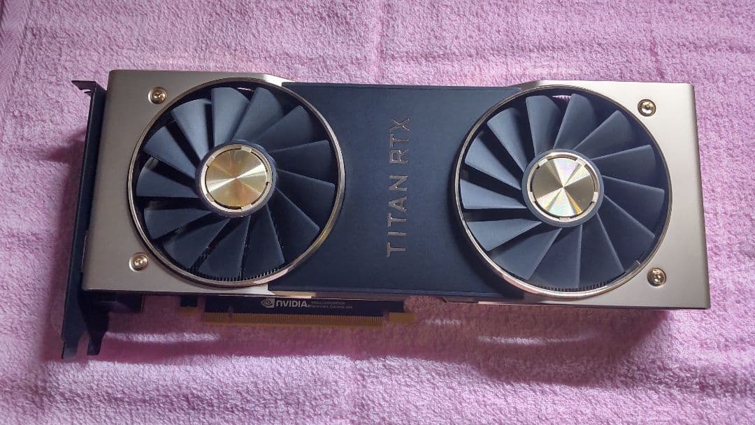 NVIDIA TITAN RTX PG150 24GB GPUグラフィックボード