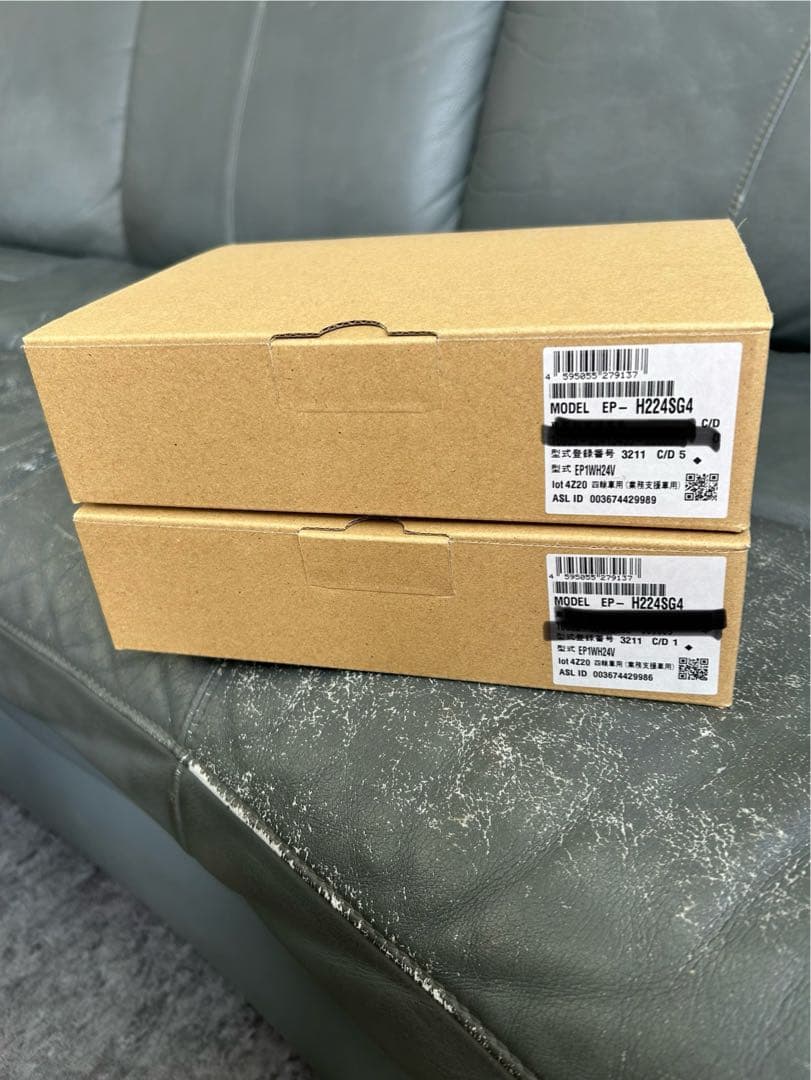 三菱電機　ETC車載器　EP-H224SG4 最新機種　2台セット