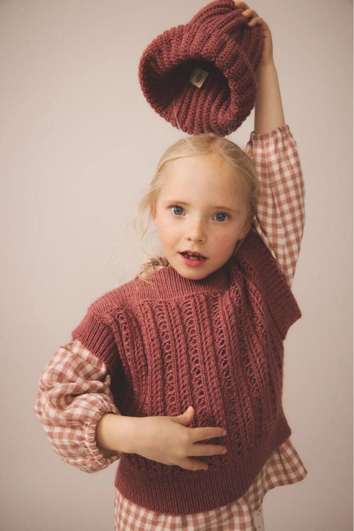 トップス SOOR PLOOM Imelda Gingham Cherry 8y