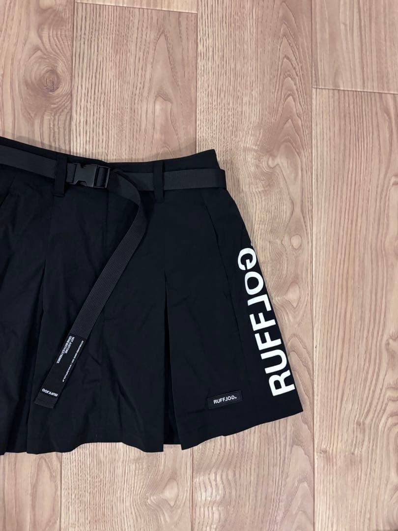 ラフロッグ　今季新作　アジャスタブルサイドポケットプリーツスカート　即完売品