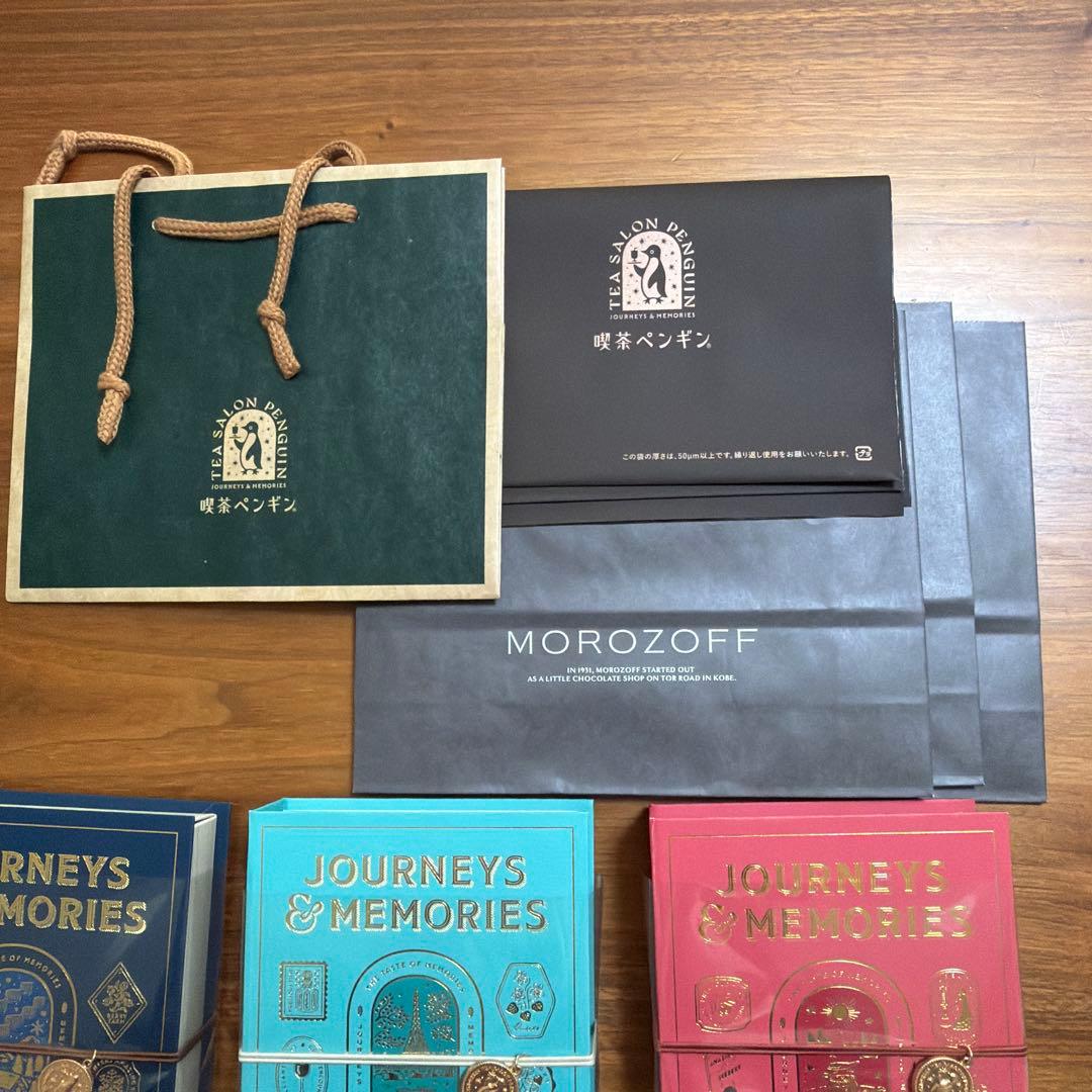 【新品未開封】モロゾフ　喫茶ペンギン　旅とダイアリー　旅するペンギン　ポラリス