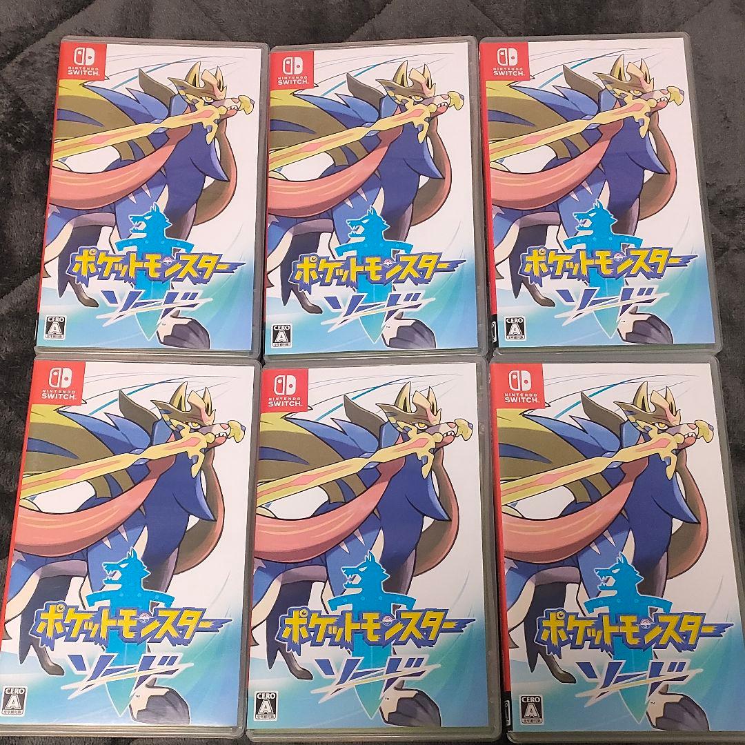 ポケットモンスター ソード Nintendo Switch　6本セット
