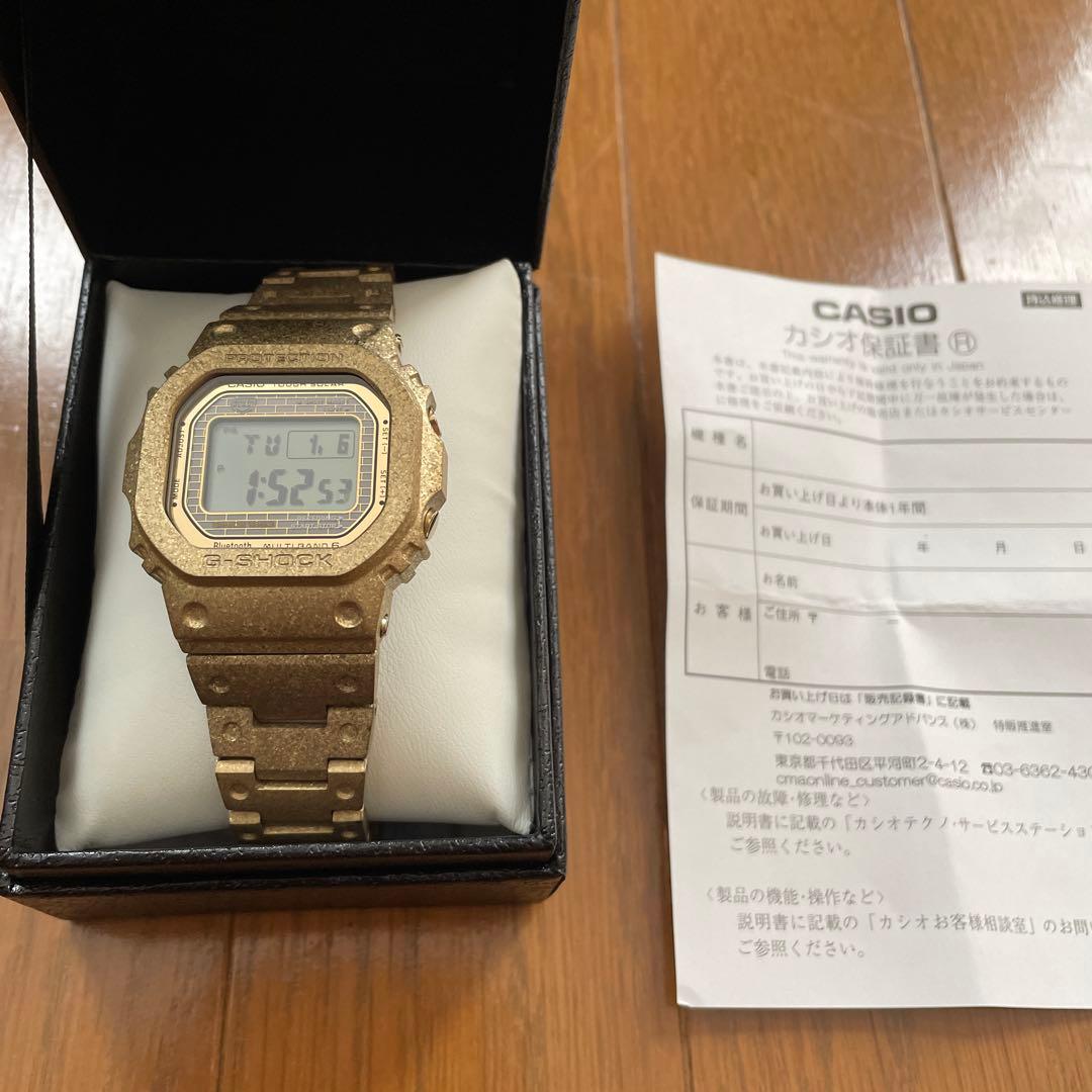 時計 CASIO G-SHOCK 40th GMW-B5000PG-9JR