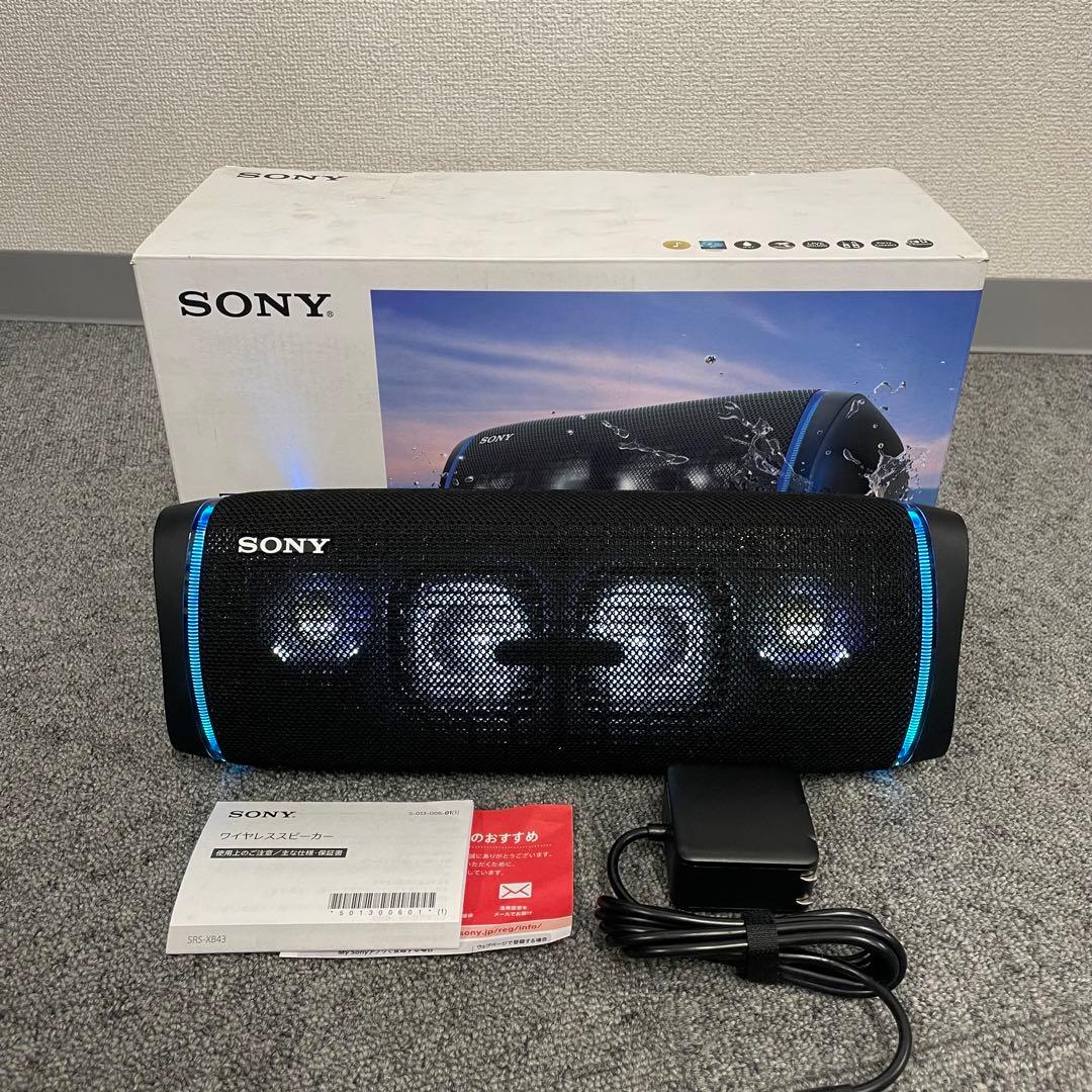 動作品 SONY SRS-XB43 Bluetoothスピーカー