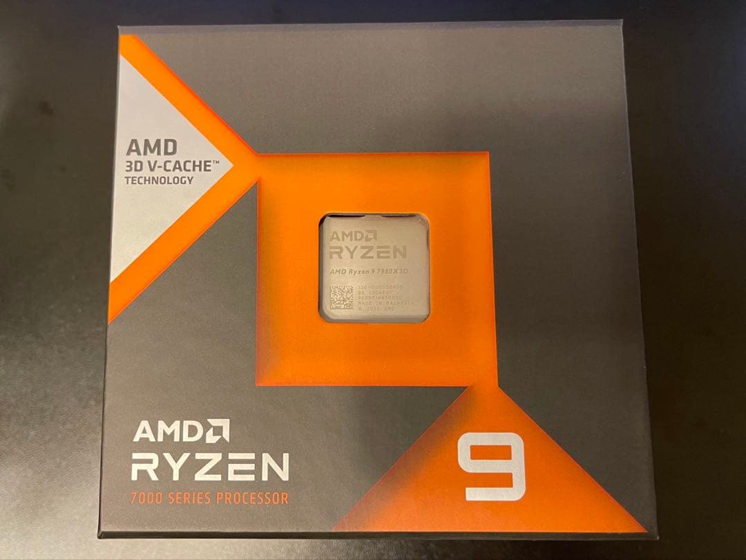 CPU AMD Ryzen 9 7950X3D