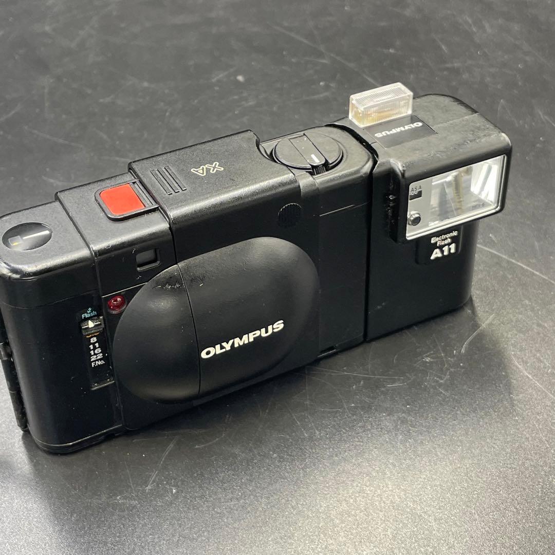 OLYMPUS XA + A11 ストロボ発光OK 初代モデル
