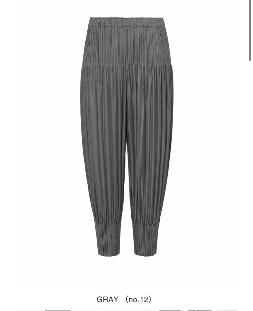 パンツ PLEATS PLEASE ISSEY MIYAKE FLUFFY BASICS