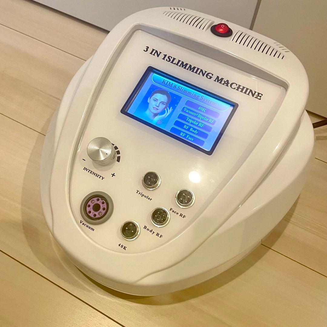 大容量ジェル付【新品】業務用40khzキャビテーション&ラジオ波 全身用 正規品