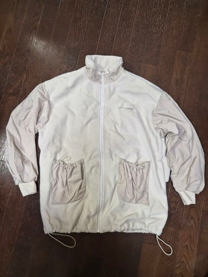 AMERI フリースジャケット　アイボリー