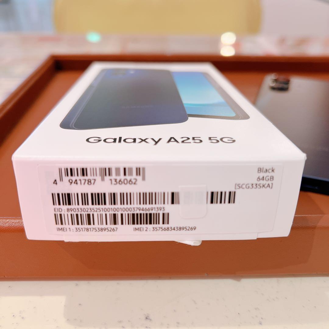 Samsung Galaxy A25 5G ブラック 64GB