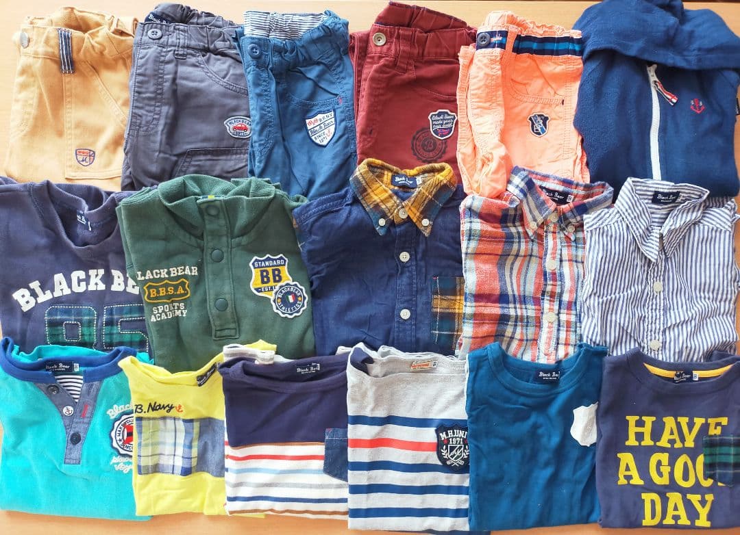 ミキハウス　130　男の子オールシーズンまとめ売り