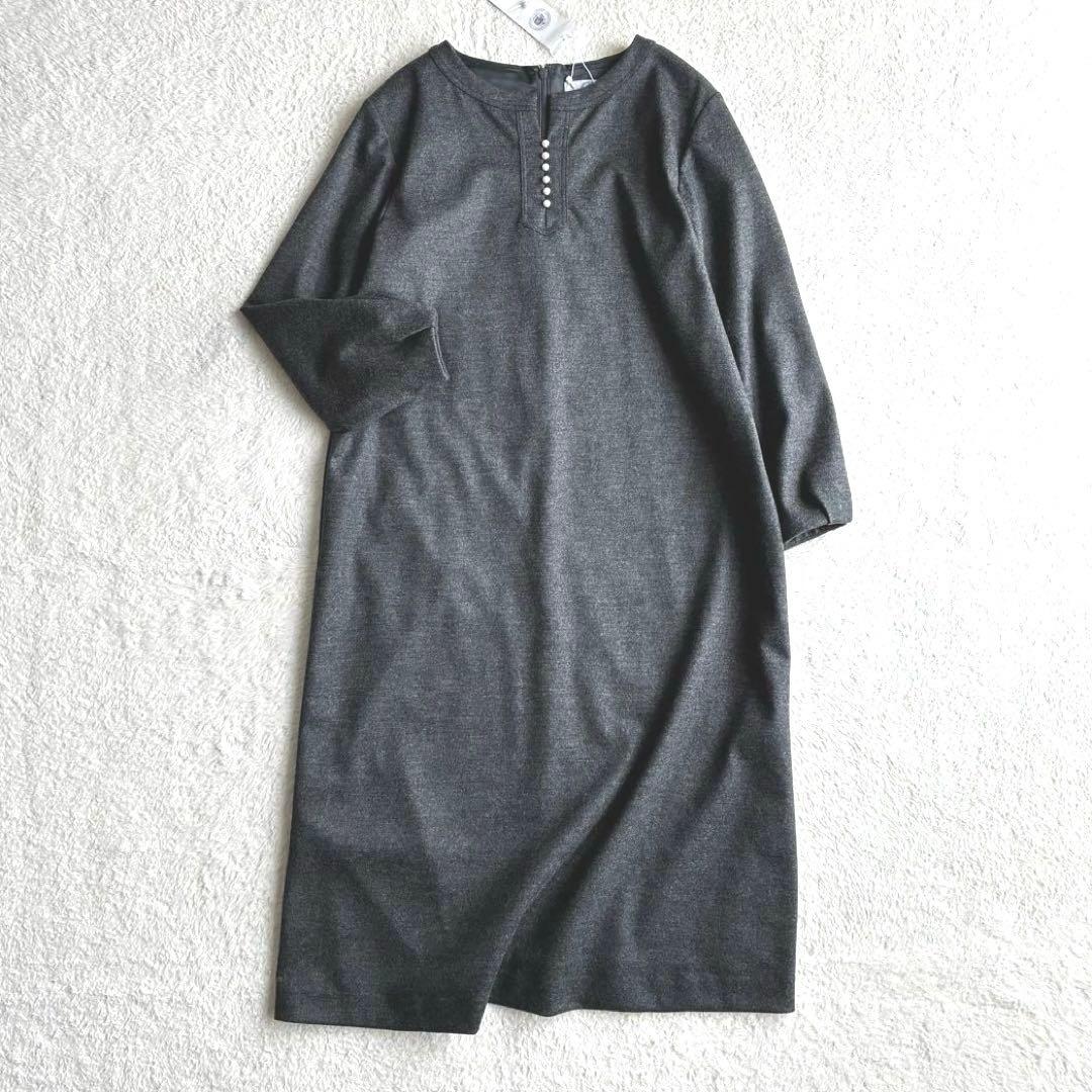 未使用タグ付き ジェイプレス アクアレジェンドウールジャージー ワンピース 近年
