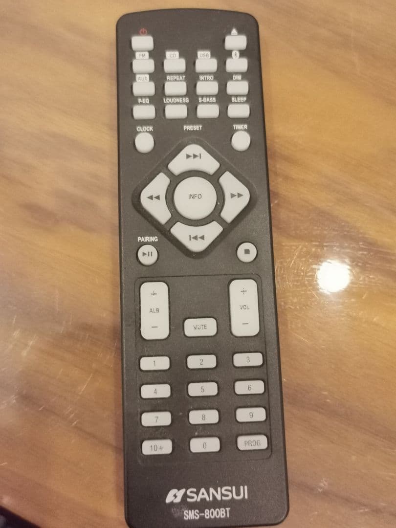 SANSUI CDプレーヤー Bluetooth SMS-800BTドウシシャ