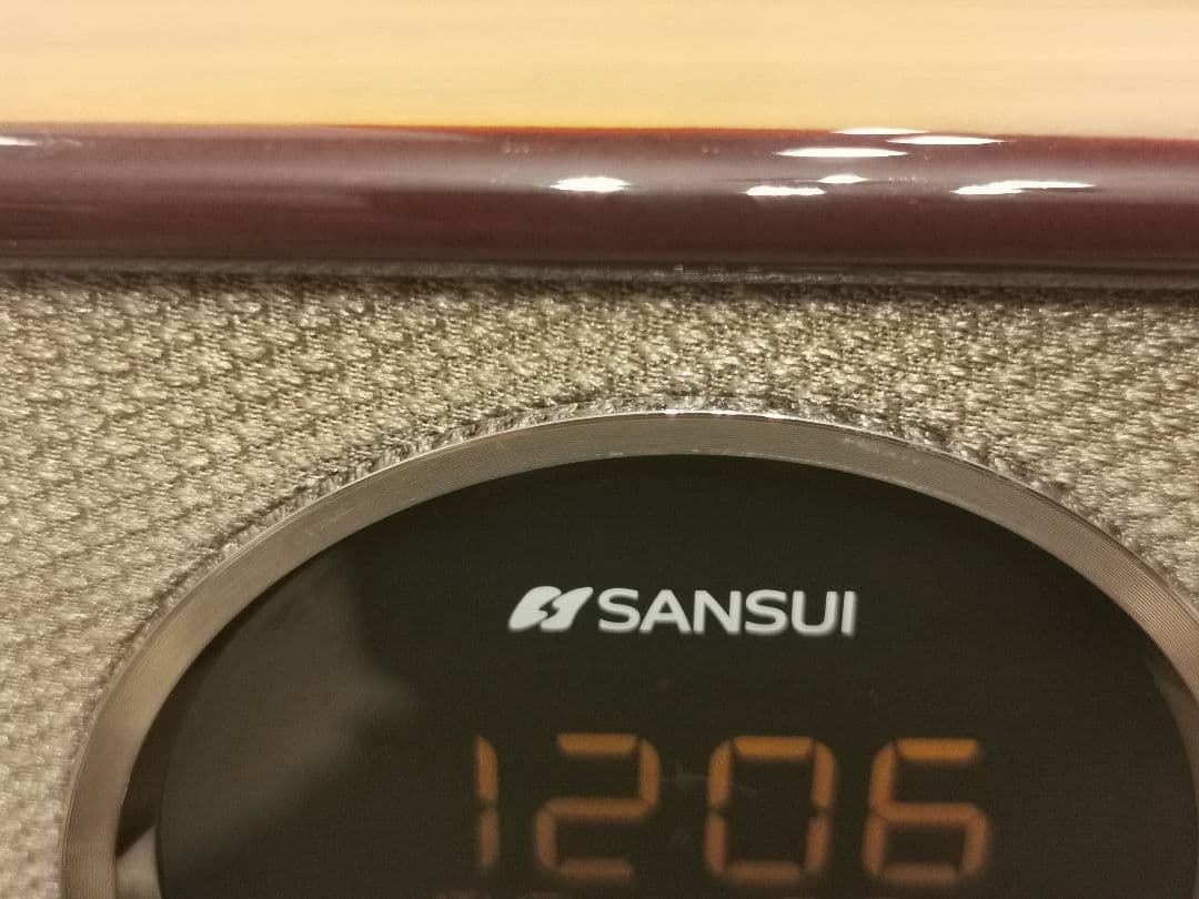 SANSUI CDプレーヤー Bluetooth SMS-800BTドウシシャ