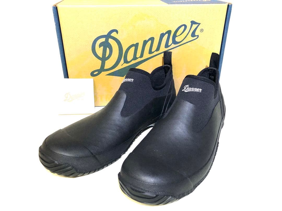 ダナー　レインシューズ ラップトップ　モック 28.0cm ブラック