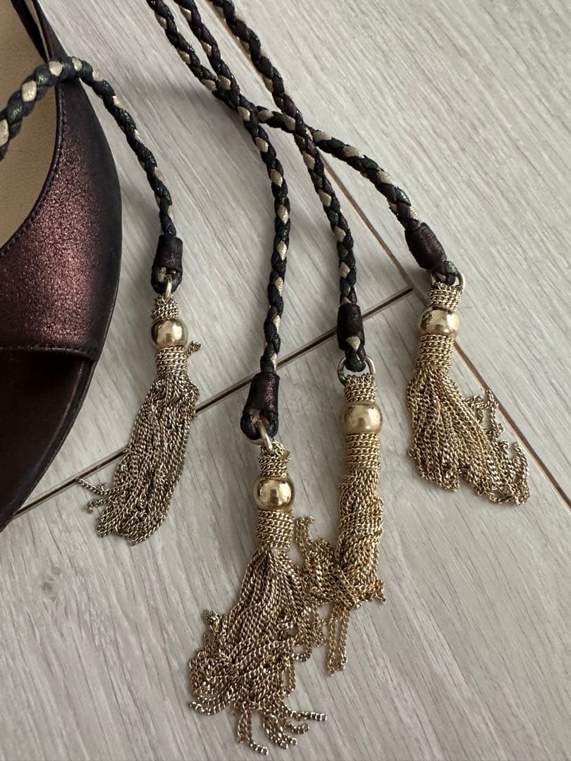 ジミーチュウ38サンダル　ロンハーマン24アリシアスタン　ドルチェ　カヴァリ