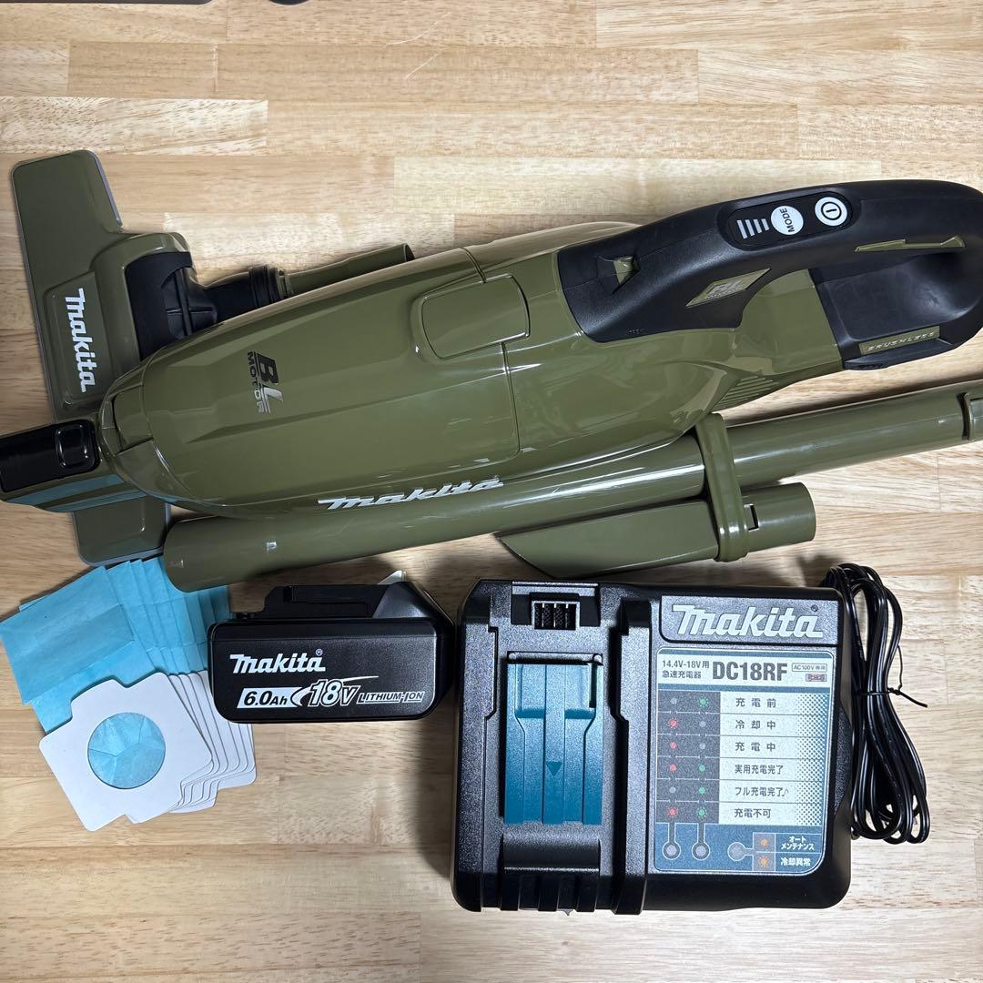 マキタ 充電式クリーナ CL285FDZO BL1860B DC18RF