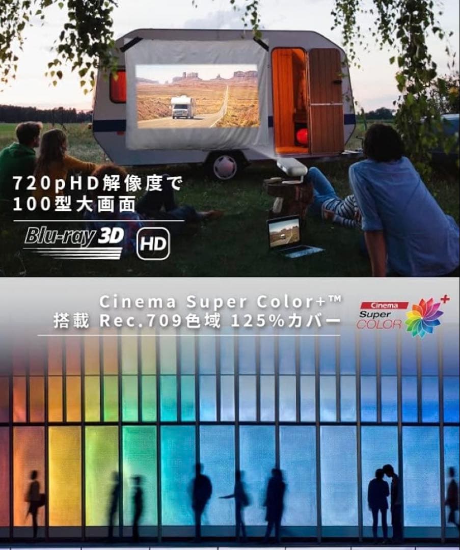 ViewSonic M1 Pro LED モバイルプロジェクター