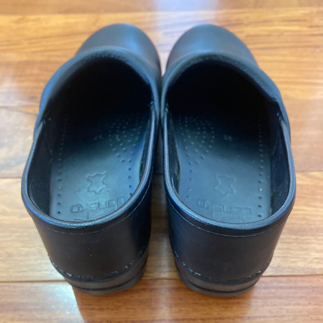 【美品】ダンスコ プロフェッショナル Oiled Black 黒 37
