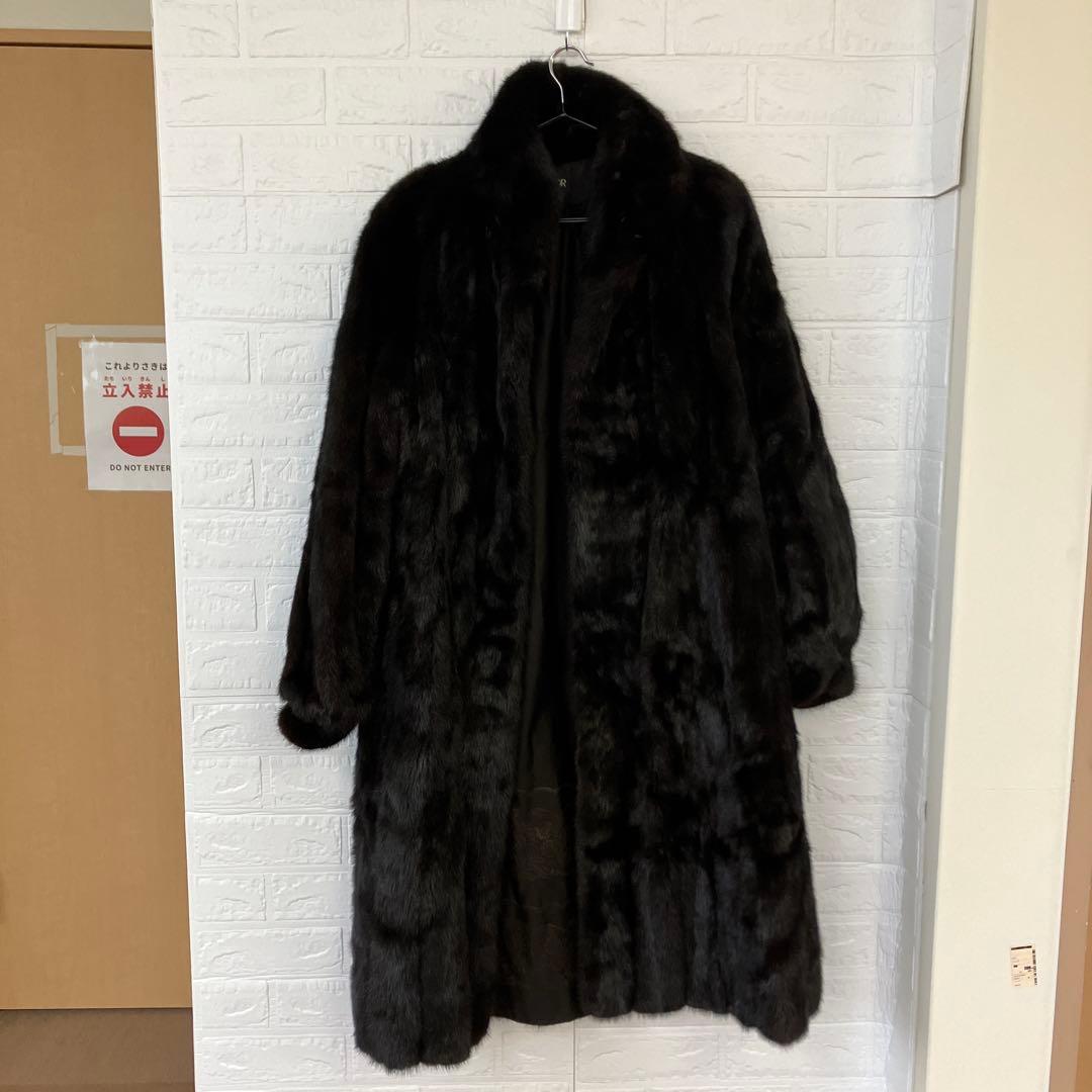 ALEXANDOR FURS ブラックファーコート