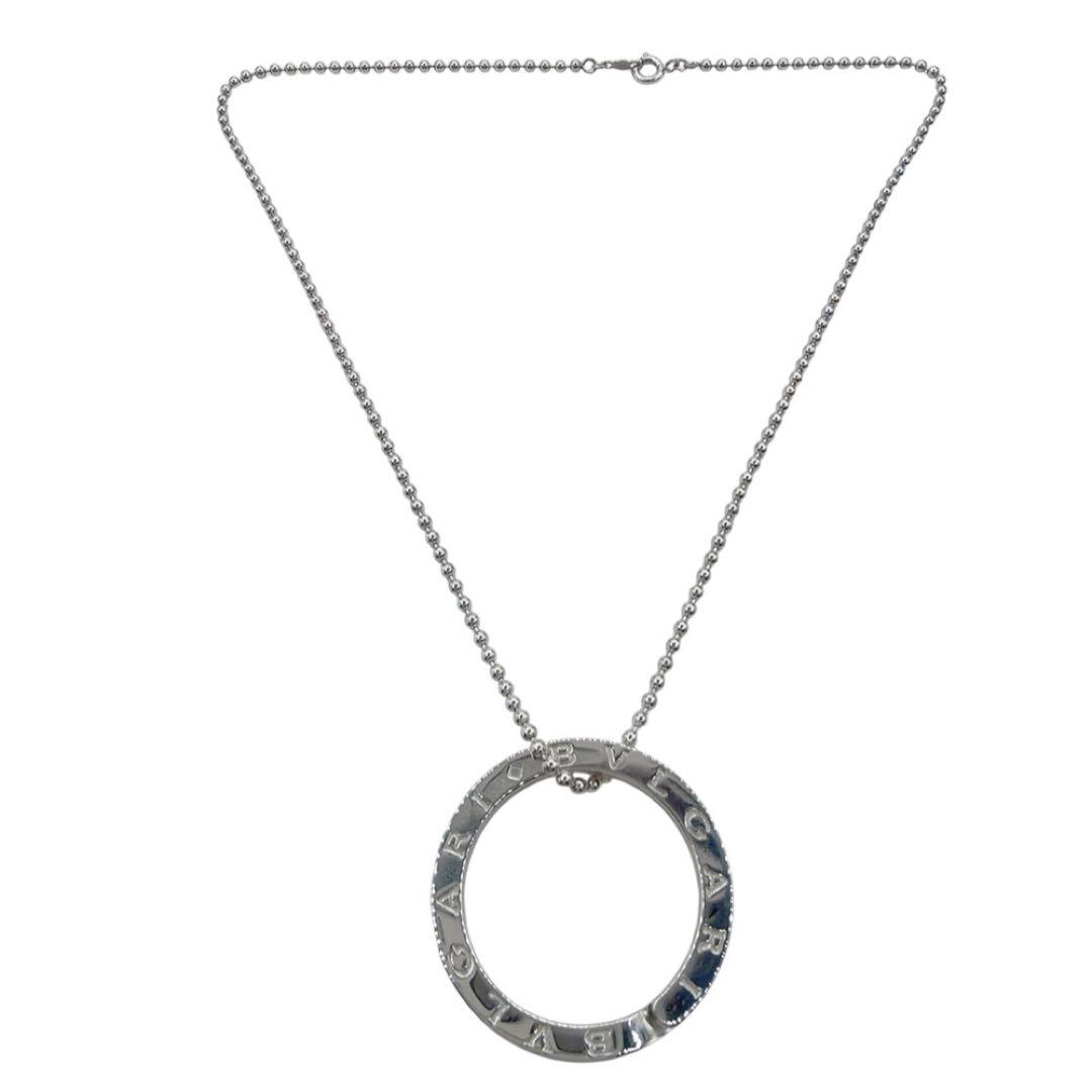 美品✨ブルガリ ダブルロゴ ネックレス ペンダント キーリング シルバー925