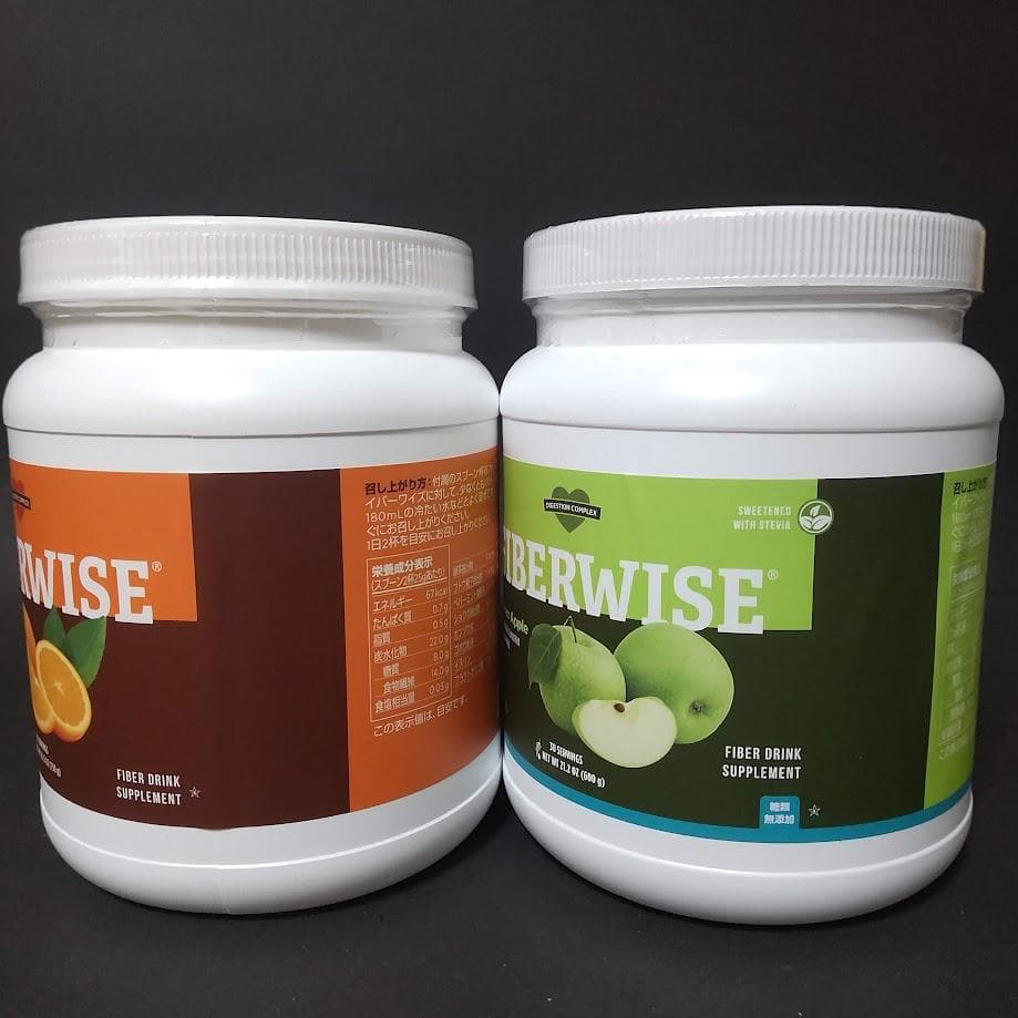 ファイバーワイズ　 シトラスオレンジグリーンアップル2個セット　メラルーカ