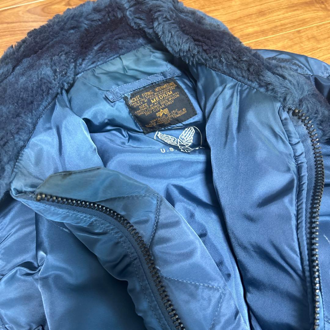 ALPHA VINTAGE B-15Cミリタリージャケット M