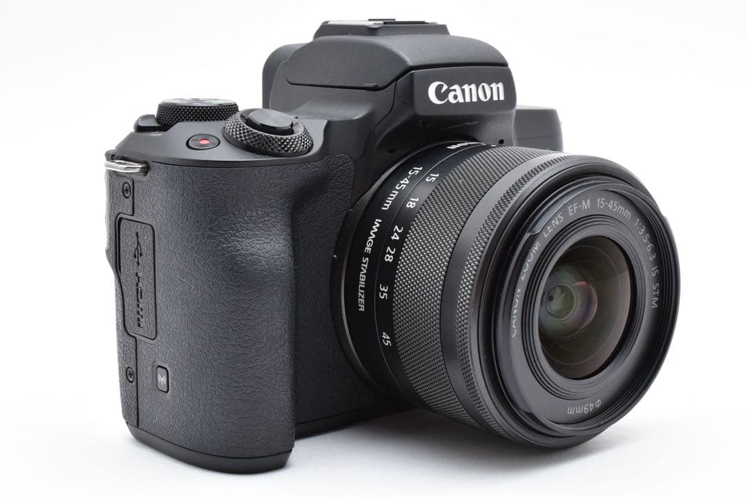 【極美品】 CANON EOS KISS M 15-45mm IS STM