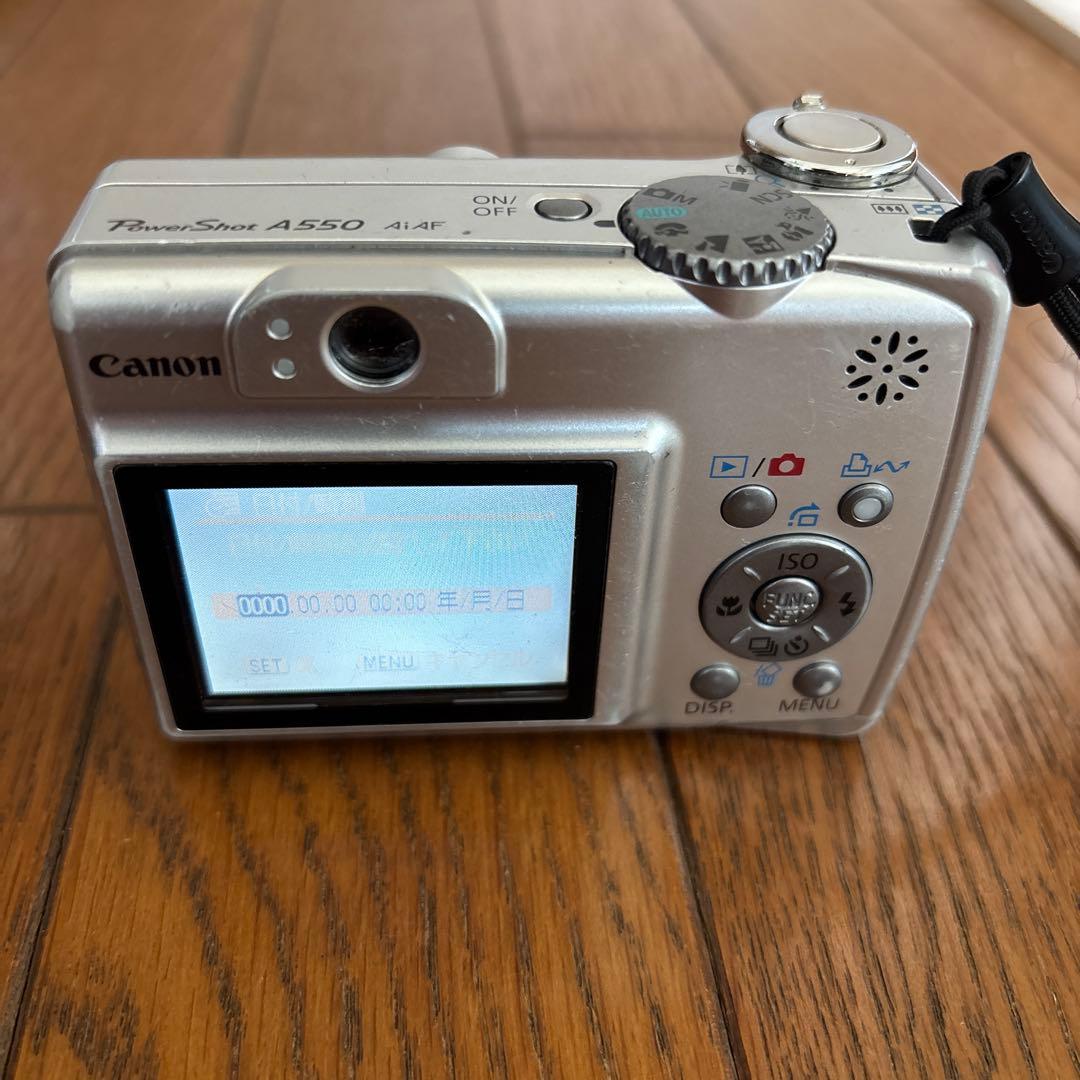 Canon PowerShot A550 コンパクトデジタルカメラ　動作確認済み