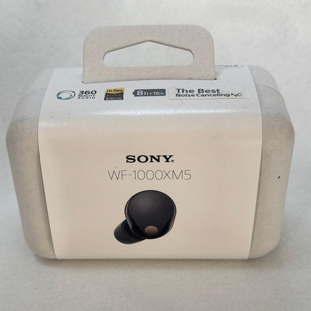 【超美品】　SONY WF-1000XM5 ワイヤレスイヤホン ブラック